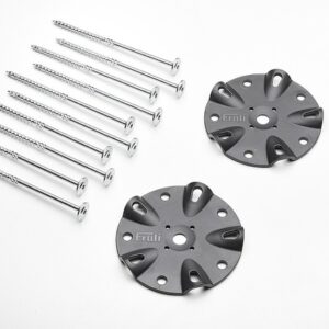 Ankerplatten froli inkl. Befestigungsschrauben Inhalt 2 Stück