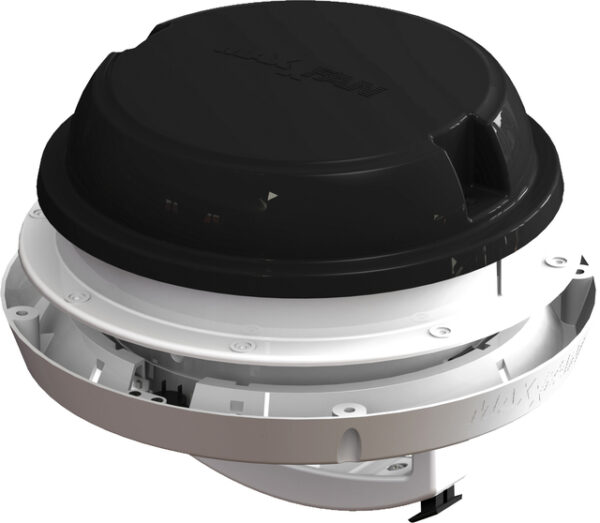 Dachlüfter MAXXAIR Maxxfan Dome Plus mit LED Farbe schwarz – Bild 3