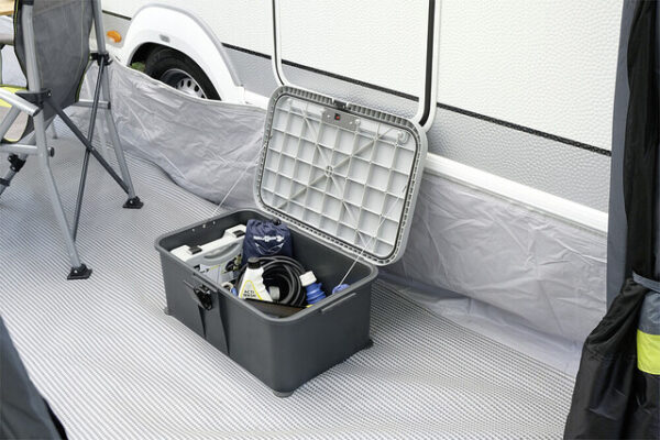Boxstep BRUNNER Caravantrittstufe mit Stauraum Farbe grau – Bild 5