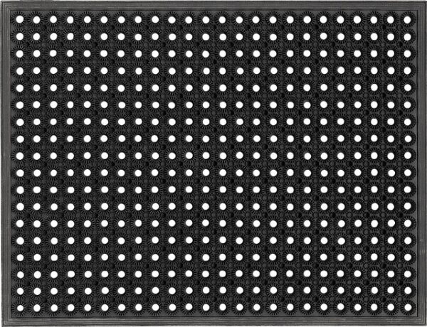Fußmatte ARISOL Twin 62 x 47 cm Farbe schwarz