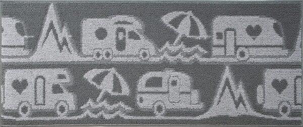 Teppich Läufer ARISOL Master Camp 50 x 40 cm Farbe grau