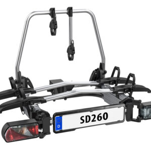 Fahrradträger EUFAB Flügeltür- kupplungsträger SD260 Traglast 60 kg, 2 Fahrräder