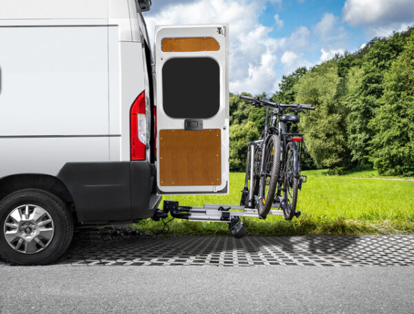 Fahrradträger EUFAB Flügeltür- kupplungsträger SD260 Traglast 60 kg, 2 Fahrräder – Bild 12