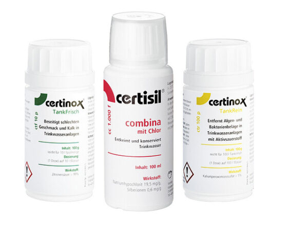 Pflegeset für Wasseranlagen certinox 250 Set