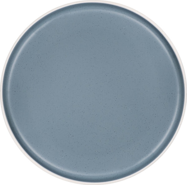 Essteller BRUNNER Dolomit Stone Touch, Durchm. 26 cm Farbe denim