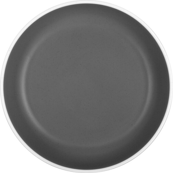Suppenteller BRUNNER Dolomit Stone Touch, Durchm. 21 cm Farbe schwarz / grau