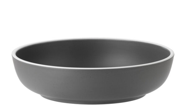 Salatschüssel BRUNNER Dolomit Stone Touch, Durchm. 23,5 cm Farbe schwarz / grau