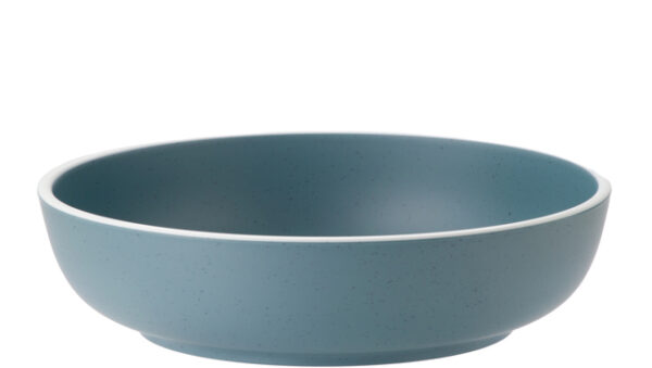 Salatschüssel BRUNNER Dolomit Stone Touch, Durchm. 23,5 cm Farbe denim