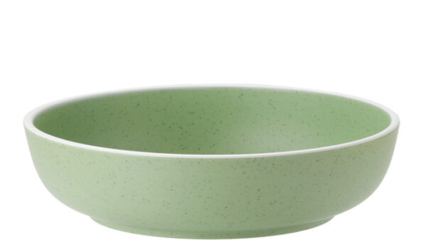 Salatschüssel BRUNNER Dolomit Stone Touch, Durchm. 23,5 cm Farbe hellgrün
