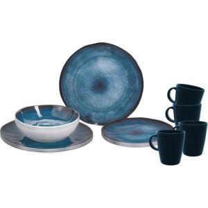 Geschirrset BRUNNER Breeze Flash 16-tlg. Farbe blau