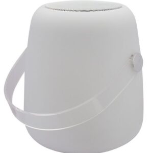 LED Tisch/Terraslampe EuroTrail inklusive Musikbox wiederaufladbar