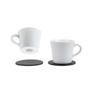 Magnet-Espressotassen silwy Porzellan, 2er Set