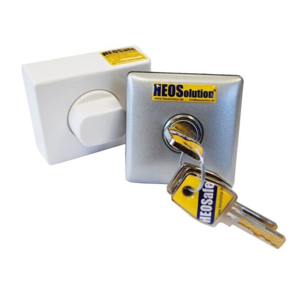 HEOSystem Paket HEOSafe gleichschließend passend für MB Sprinter ab 2018, 1x 13856, 3 x 1958-2G, Fb. grau-silber – Bild 2