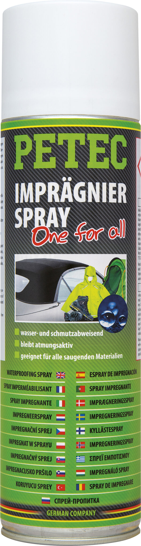 Imprägnierspray Petec Inhalt 500 ml