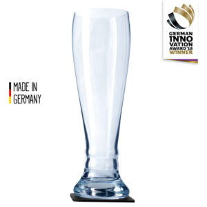 Magnet-Kristallglas silwy WEIZENBIER, 500 ml, inkl. Metall-Nano-Gel-Pad, Farbe schwarz