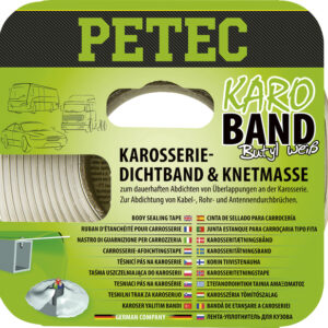 Karosseriedichtband Petec Farbe weiß, 20 x 2 x 3 mm