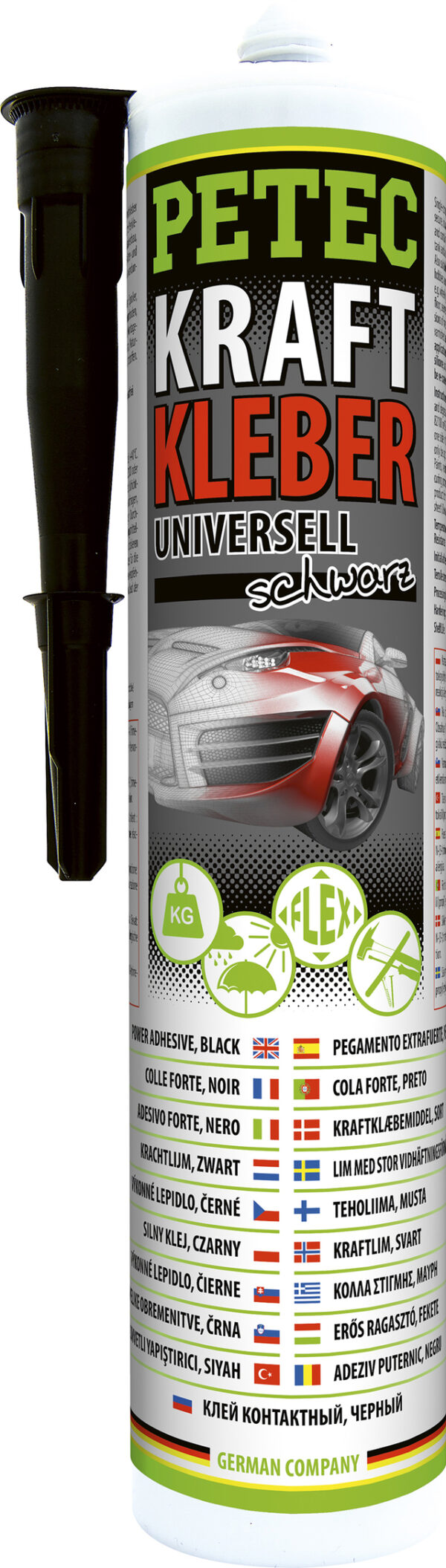 Montagekleber Petec Kleben & Dichten, Farbe weiß, Inhalt 290 ml