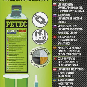 Universal-Klebstoff Petec Power BiBond, Inhalt 24 ml, SB-Karte