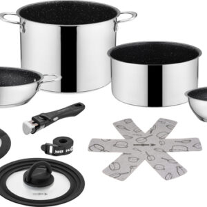 Kochtopfset BRUNNER Academy High Ng 7 + 1, Durchm. 22 cm