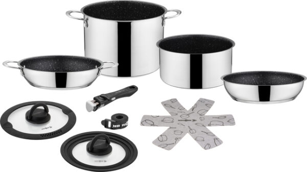 Kochtopfset BRUNNER Academy High Ng 7 + 1, Durchm. 22 cm