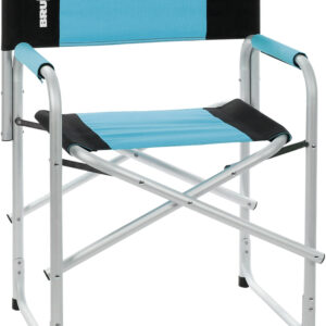Regiestuhl BRUNNER Bravura mit klappbarem Gestell, Traglast 100 kg, Farbe blau / schwarz