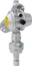 Gasanschluss GOK Caramatic DriveOne vert. 30 mbar 1,5 kg / h, AG M20 x 1,5 x RVS10 / 8 90G CS-Pendel SV