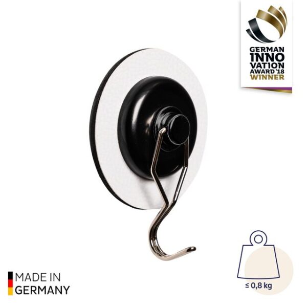 Magnet-Haken silwy THE ONE inkl. Metall-Nano-Gel-Pad WHITE