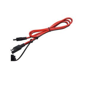 Kabel SAE Phaesun DC-5521 2/1, Länge 1 m, 2x 2,0 mm², SAE -_ DC-coaxial plug 5521