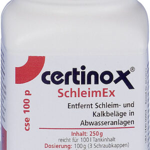 Tankreiniger certinox SchleimEx 100 p 250 g Pulver