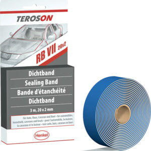 Dichtband Teroson RB VII 20 x 2 mm Rolle 3 m Farbe weiß