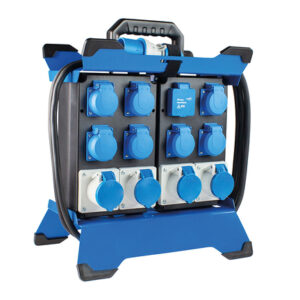 Mobiler Stromverteiler AS SCHWABE Stecky Duo 5 mit powerlight Spannungsanzeige