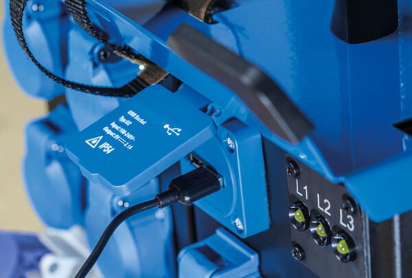 Mobiler Stromverteiler AS SCHWABE Stecky Duo 5 mit powerlight Spannungsanzeige – Bild 2