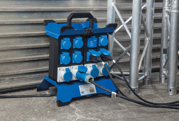 Mobiler Stromverteiler AS SCHWABE Stecky Duo 5 mit powerlight Spannungsanzeige – Bild 5