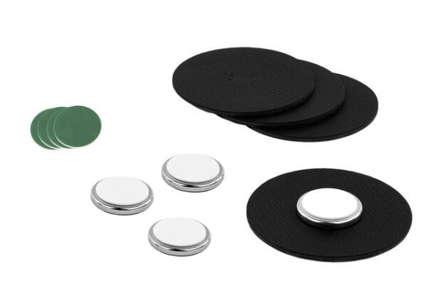 Magnet Power Bundle XXL silwy je 4 Magnete, Pads und 8 Klebepunkte