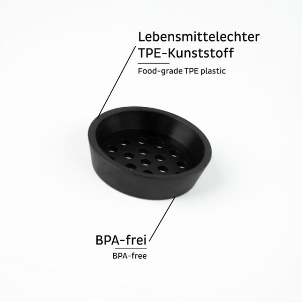 Streueinsätze MIX silwy für 125 oder 192 ml Feinkost Magnetgläser 2x fein 1x gober Streueinsatz – Bild 5