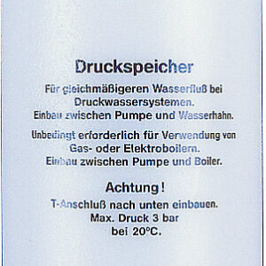 Druckausgleichsbehälter Comet