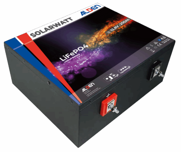 Solarwatt Batterie ALDEN LiFePO4 200Ah Größe: 357x338x152 mm mit Heizung