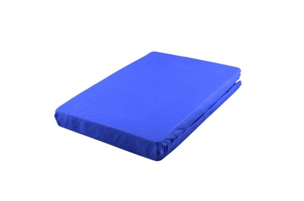 Jersey-Stretch-Spannbetttuch 140 / 200 - 160  / 200 cm Farbe tundrablau – Bild 2