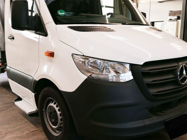 Zusatz-Trittstufe Freistufe PACKonzept passend f. Mercedes Sprinter ab 2006/VW Crafter ab 2006 - 2016 Inhalt 2 Stück – Bild 7