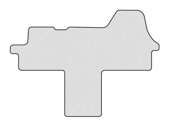 Fahrzeugmatten Nadelfilz ART passend für Ducato/Jumper /Boxer ab 06/2014 – Bild 2