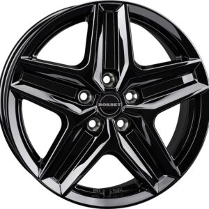 Leichtmetallfelge BORBET CWZ 7,5 x 18 Zoll, black glossy