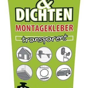 Montagekleber Petec Kleben & Dichten Inhalt 80 g Farbe transparent