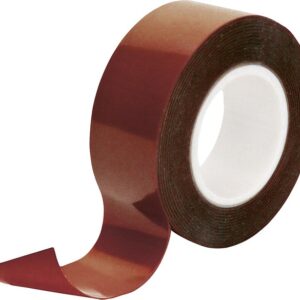 Montageband Petec doppelseitig kleben 2 m x 19 mm, Farbe transparent