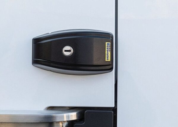 HEOSystem VAN Security Paket gleichschließend passend für Ford Transit ab 2014 Farbe schwarz – Bild 3