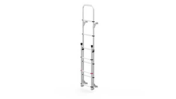 Heckleiter FIAMMA Deluxe DJ Farbe eloxiert – Bild 2