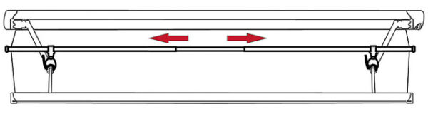 Spannstange Magic Rafter Pro 350 - 450 cm – Bild 4