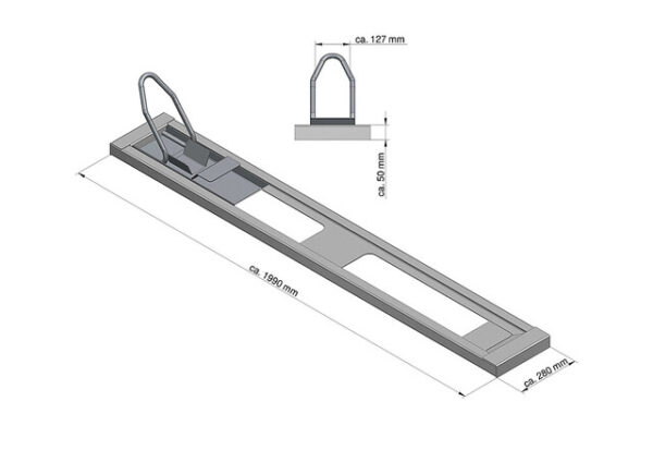 Garagenauszug Linnepe SmartRail elektrisch 12 V Traglast 130 kg – Bild 5