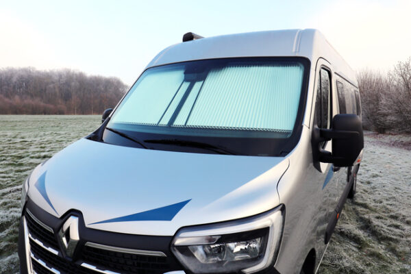 Verdunklungssystem REMIfrontIV passend für Renault Master Facelift 2019 - ohne oder mit Innenspiegel – Bild 3