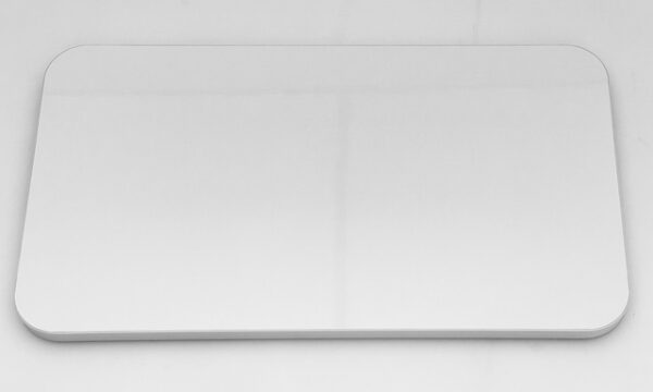 Tischplatte-Leichtbau VierTec 80 x 45 cm, Farbe weiss Hochglanz – Bild 2