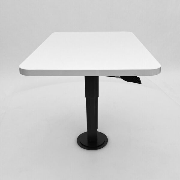 Tischplatte-Leichtbau VierTec 80 x 45 cm, Farbe weiss Hochglanz – Bild 5